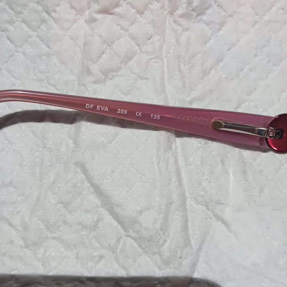 Daisy Fuentes Eva 52-16-135 Eyeglasses Frames Currant